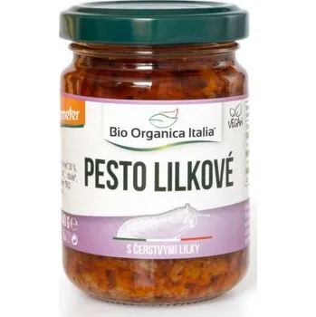 Sušené ovoce Bio organica italia Pesto lilkové BIO 140 g