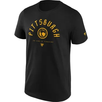 Fanatics Pánské tričko Pittsburgh Penguins NHL College Stamp T-Shirt Velikost: S