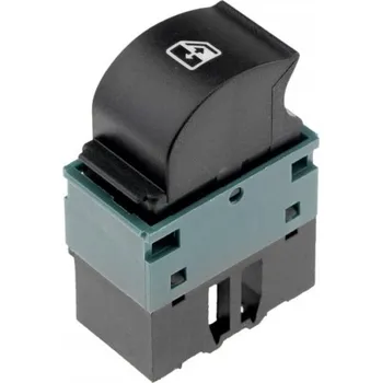 Spínač ovládání oken FIAT DOBLO 04-/CZARNY/ 735417033 NTY