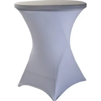 Napínací potah Elastický potah "čepice" na desku Ø 60 cm (190 g/m2) Barva: šedá