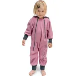 Teplákový overal rostoucí Warmkeeper Cyclamen pink; Barva: růžová; Velikost: 80 - 86