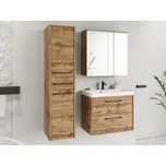 Koupelnový nábytek Tomeq I, Barva: wotan / wotan vlna, Sifon k umyvadlu: ne, Osvětlení: bez osvětlení, Baterie: ne MIRJAN 5903211332982