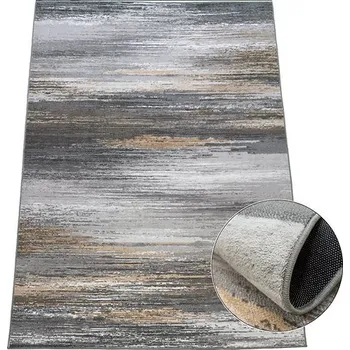 Koberec Kusový koberec Accra 6505 grey pink - 80 x 150 cm