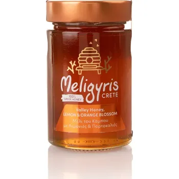 Řecký med "Citron+Pomeranč", květový 270 g, MELIGYRIS