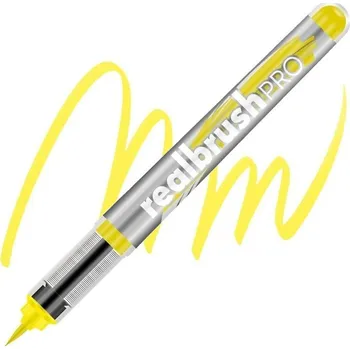 Akvarelová fixa KARIN RealBrush PRO, NEON Yellow 6102
