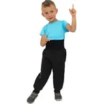 Rostoucí softshellové kalhoty SPORT Elastik; Barva: černá; Velikost: 98