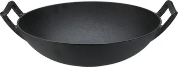 Pánev ProGarden KO-C83502060 pánev wok na gril litinová černá 37 cm