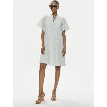 Dámské šaty Bruuns Bazaar Letní šaty Julia BBW3948 Modrá Relaxed Fit 40