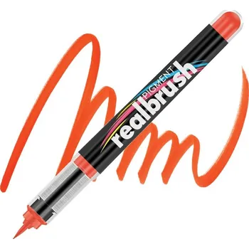 Akrylová fixa KARIN RealBrush Pigment, Orange red 172