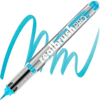 Akvarelová fixa KARIN RealBrush PRO, NEON Blue 6152