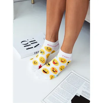 Dámské ponožky Milena ponožky dámské1146 - Emoticon - šedá, 37-41