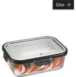 Skleněná dóza Gefu MILO obdelníková 1l