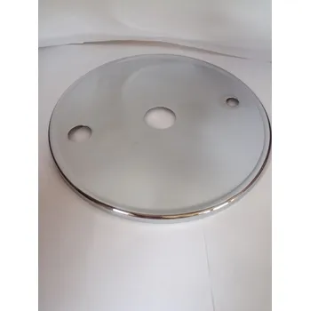 Brzda na kolo Štít zadní brzdy Pérák holý - 160 mm, chromovaný