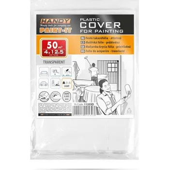 Fólie zakrývací HANDY 11203D 4x12,5m