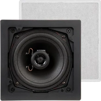 ARTSOUND FL101T - vestavný 100 V reproduktor, čtverec, bílý