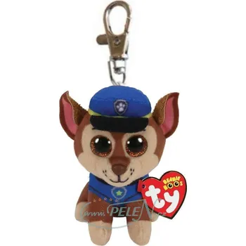 plyšák TY Beanie Boos přívěsek na klíče 41276 plyšový CHASE 8,5 cm