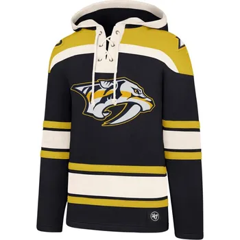 Pánská mikina 47 Brand Pánská mikina Nashville Predators NHL Superior Lacer Hood Velikost: XL