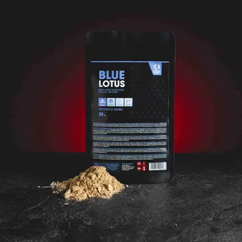 Přírodní produkt Kratom World Modrý leknín - Blue lotus (jemný prášek) 10g