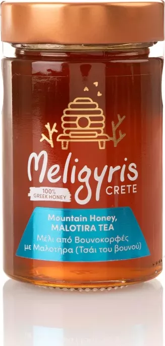 Řecký med "Malotira", horský květový 270 g, MELIGYRIS