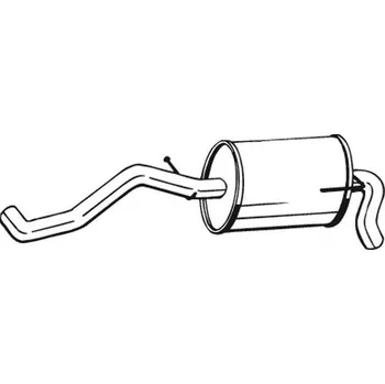 Tlumič výfuku Zadní tlumič výfuku BOSAL 227-473