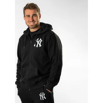 Pánská mikina 47 Brand Pánská mikina New York Yankees MLB Imprint ’47 HELIX FULL ZIP Hood Velikost: S