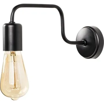 Nástěnné svítidlo Černé kovové nástěnné svítidlo Opviq lights Isidora ID_1300916