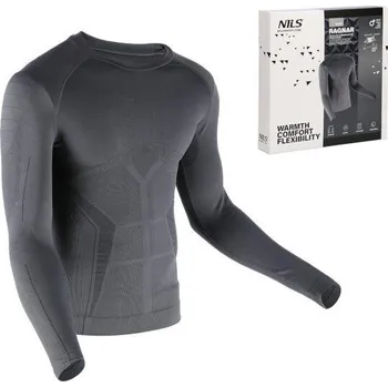 Pánské termoprádlo NILS Pánské termo tričko Ragnar BTK0060 šedé 2XL/3XL + DÁREK