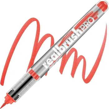 Akvarelová fixa KARIN RealBrush PRO, NEON Orange Red 4020
