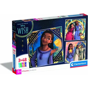 plyšák Delione Clementoni 3x48 WISH 25310, 32 cm x 22 cm