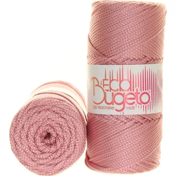 Příze Eco Bugeto pudrově růžová 200g, úplet 1