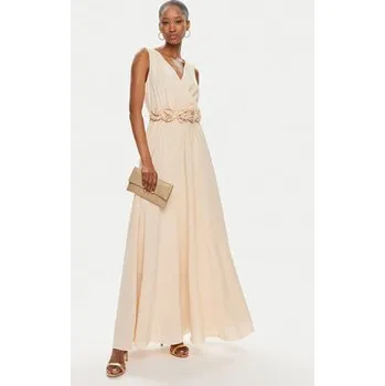 Dámské šaty Rinascimento Večerní šaty CFC0119070003 Béžová Regular Fit L