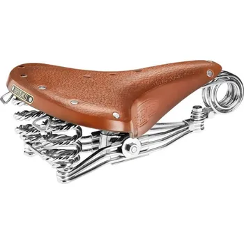 Sedlo na kolo Kožené sedlo Brooks B33 Medová