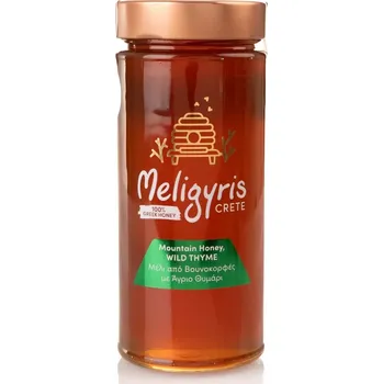 Řecký horský med "Divoký tymián", květový 800 g, MELIGYRIS