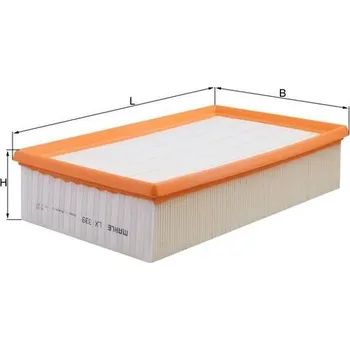 Vzduchový filtr Vzduchový filtr KNECHT LX 339