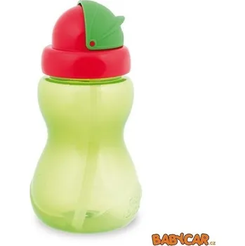 Kojenecká láhev CANPOL BABIES sportovní láhev se slámkou MALÁ Zelená