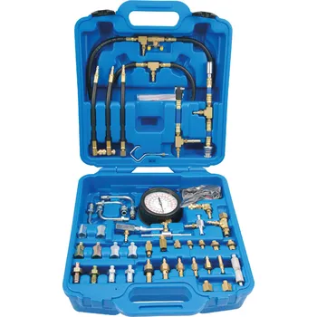 Tester autobaterie BGS BGS8026, Sada na měření tlaku paliva 0–8 barů pro palivovou soustavu