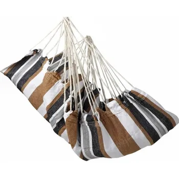 Křeslo hnědé závěsné křeslo BRANCO