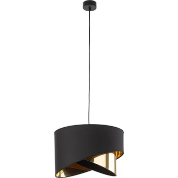 Svítidlo TK Lighting Grant závěsné svítidlo 1x15 W černá-zlatá 4823