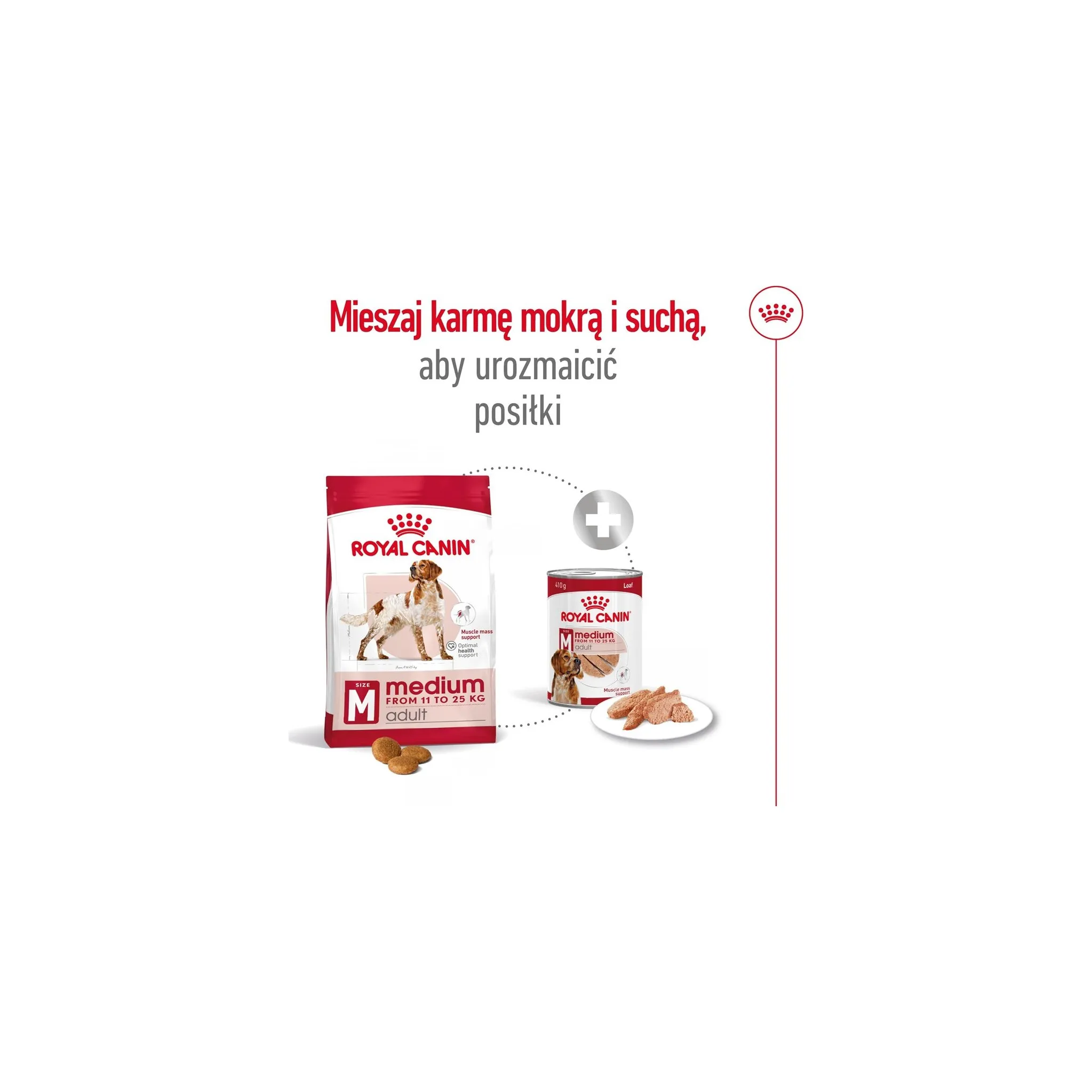 Fotografie 5 - Krmivo pro psa Royal Canin Adult Medium Poultry 15 kg