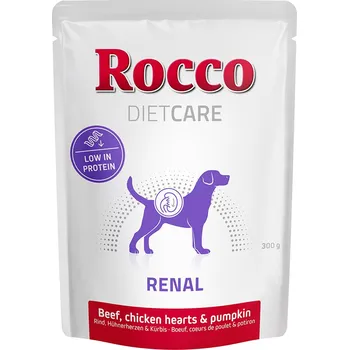 Krmivo pro kočku 6x300g Rocco Diet Care Renal hovězí a kuřecí s dýní