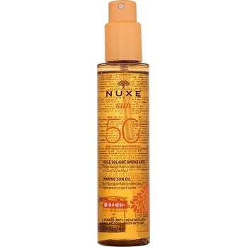 Přípravek na opalování NUXE Sun Tanning Sun Oil SPF50 150 ml