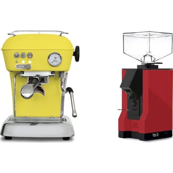 Kávovar Ascaso Dream ONE, Sun Yellow + Eureka Mignon Silenzio, BL…