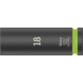 Wera 004835 Nástrčná hlavice 1/2" šestihran 18 mm typ 8790 C Impaktor Deep