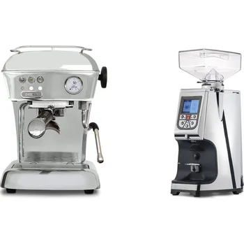 Kávovar Ascaso Dream ONE, leštěný hliník + Eureka Atom 60, chrome