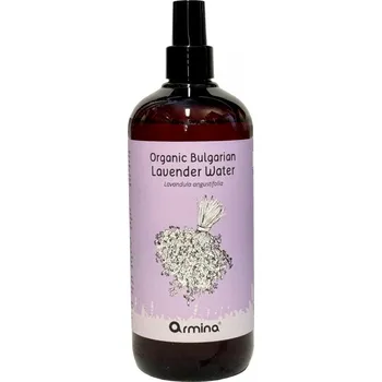Přípravek na čištění pleti a oči Armina Květová voda Levandule pravá BIO 500 ml