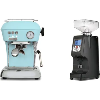 Kávovar Ascaso Dream ONE, Kid Blue + Eureka Atom 60, black