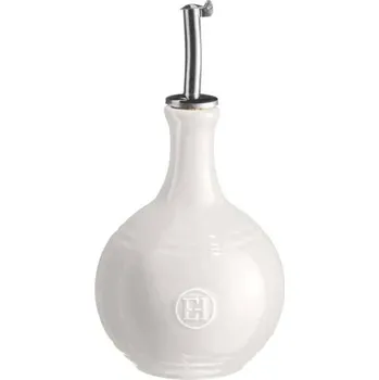 Dóza na potraviny Emile Henry dóza na olej/ocet kulatá 0,4 l, bílá 110216