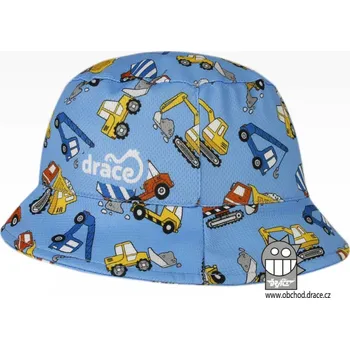 Klobouk Funkční letní klobouk Dráče - Florida 30, modrá, stavební stroje Barva: Modrá, Velikost: 46-48
