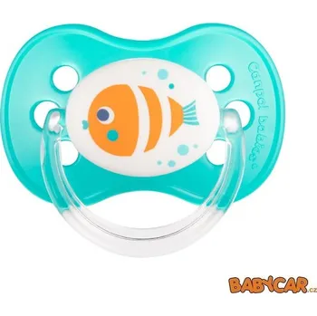 CANPOL BABIES latexový dudlík třešinka NATURE 6-18m 1ks Rybka