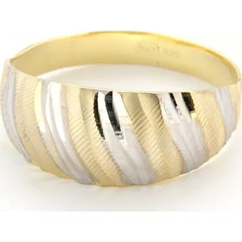 Prsten Zlatý prsten R10157-1156, vel. 57, 2.5 g